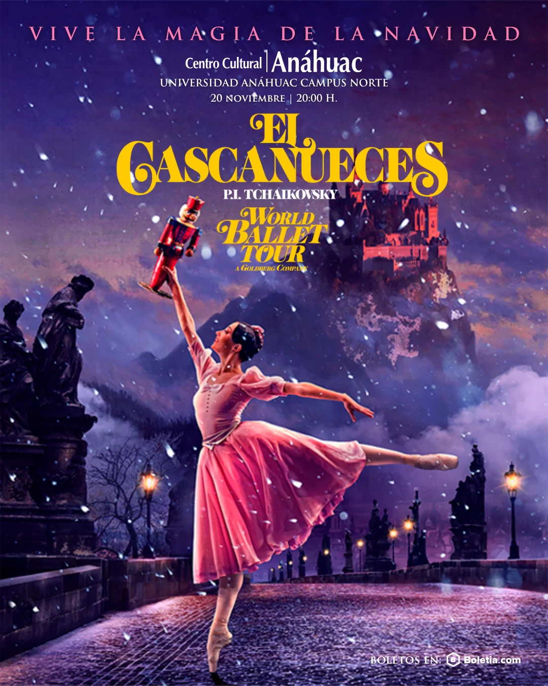 Cartel oficial de El Cascanueces