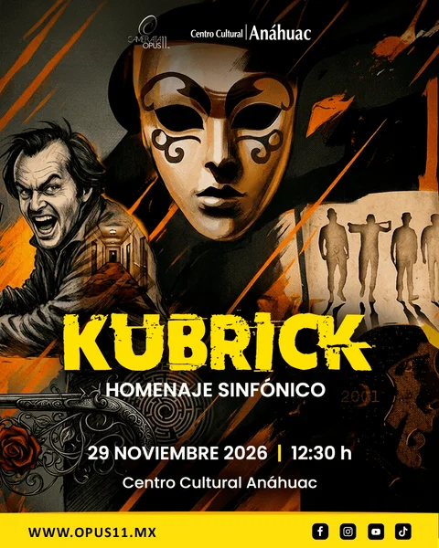 Cartel oficial de Kubrick · 29 de noviembre de 2026